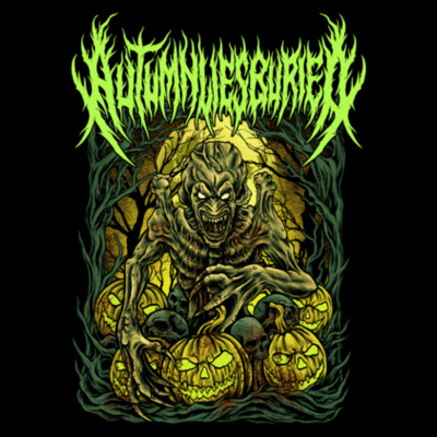 Pumpkinhead Green - Light Cotton T-Shirt Design